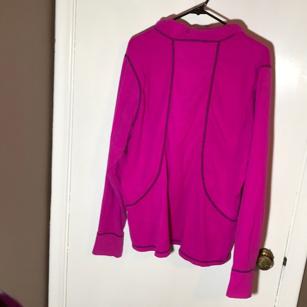 2X pink fleece zip up - Picture 4 of 4